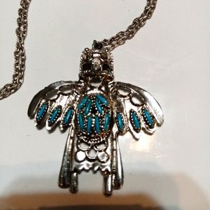 Native American Pendant - Vintage BirdPendant
